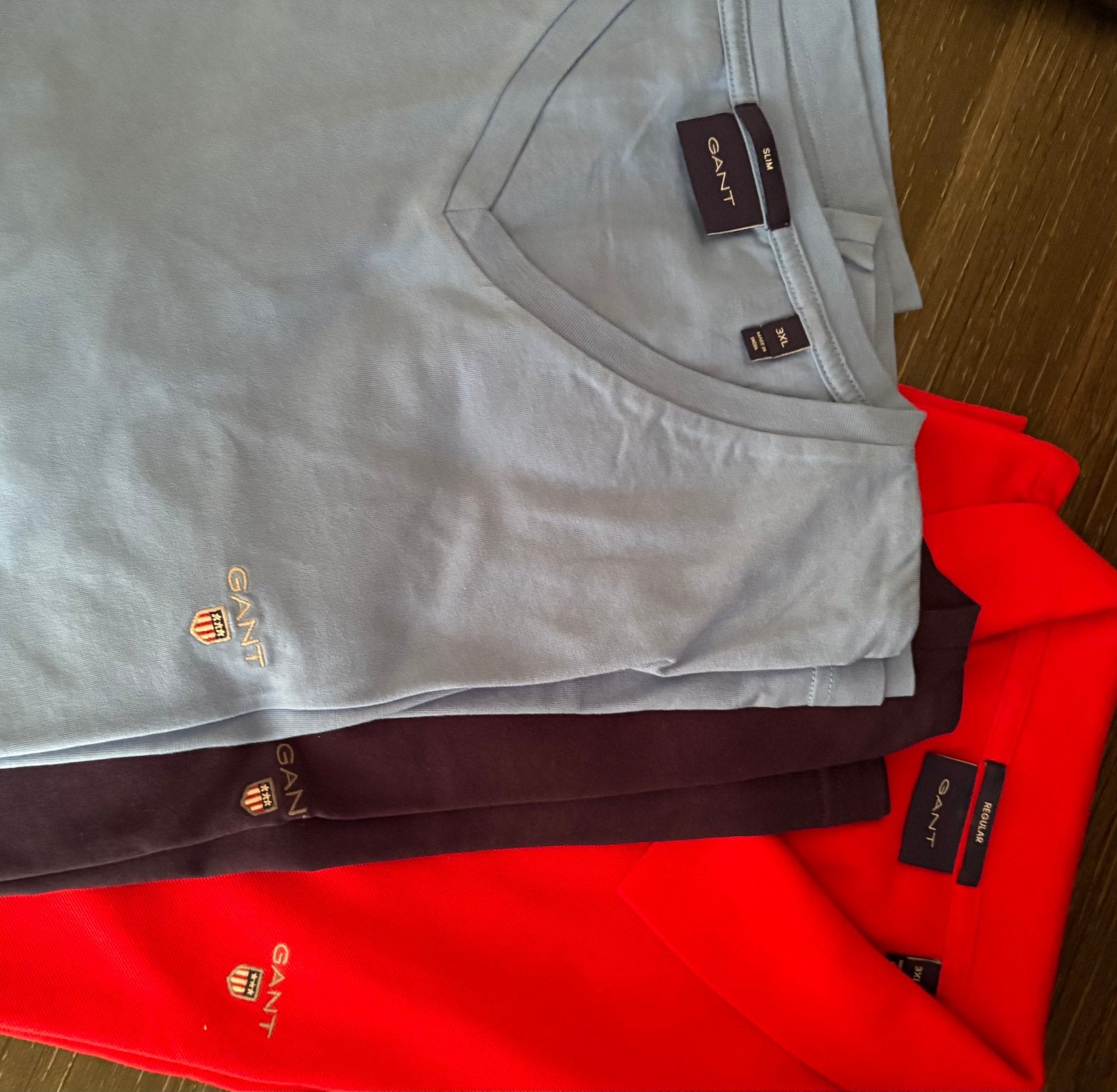 Gant polo incl 2 t-shirts, Ophalen of Verzenden, Zo goed als nieuw