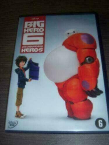 Disney BIG HERO 6 met rugnummer 58 in nieuwstaat (2014), Tekenfilm, Amerikaans, Nederlands, Zo goed als nieuw