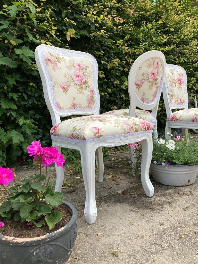 barok stoel eetkamerstoel medaillon landelijk queen ann, Verzenden, Nieuw, Overige kleuren, Vijf, Zes of meer stoelen
