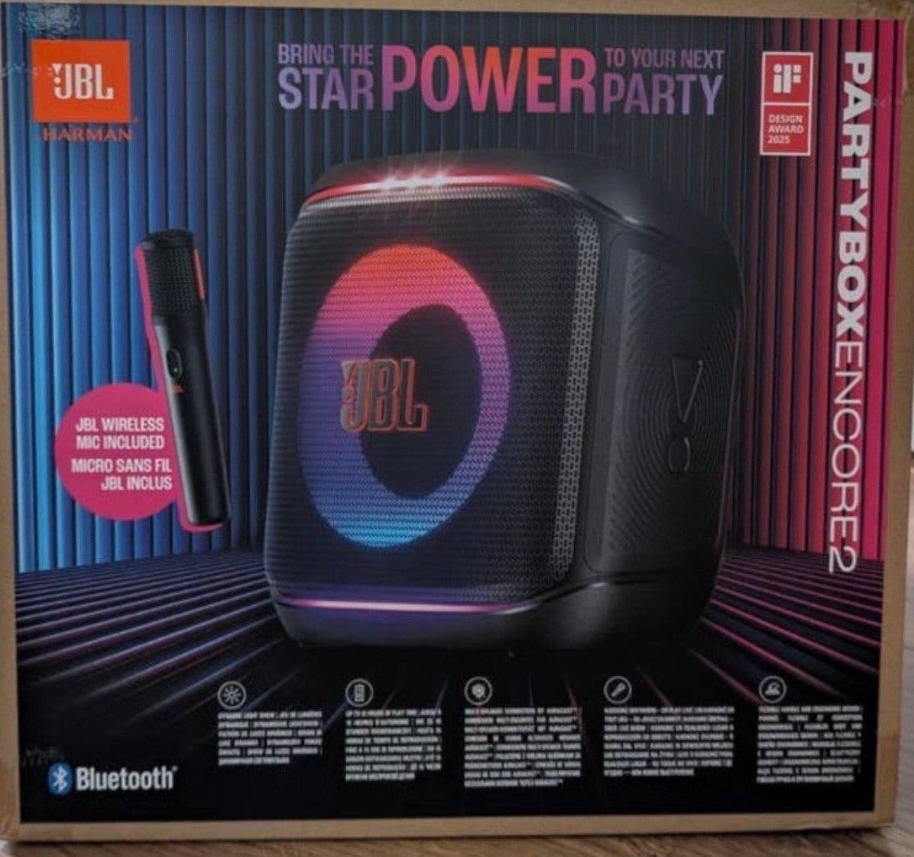 JBL Partybox Encore 2 luidspreker nieuw ongeopend, Ophalen of Verzenden, Nieuw, Overige typen, JBL