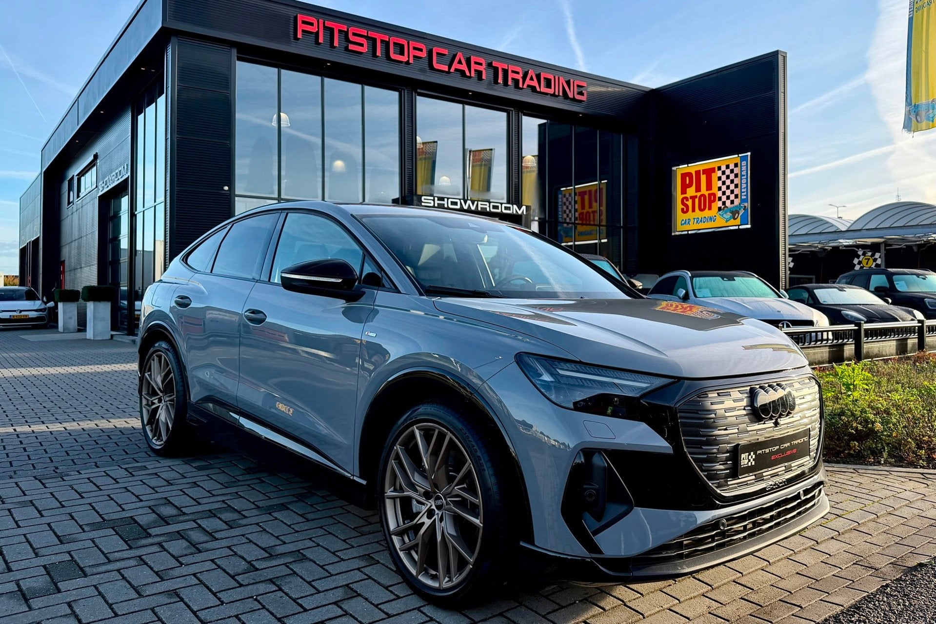 Audi Q4 Sportback e-tron 45 S Edition 1 82 kWh ACC, Camera,, Auto's, Automaat, Dealer onderhouden, Achterwielaandrijving, Gebruikt