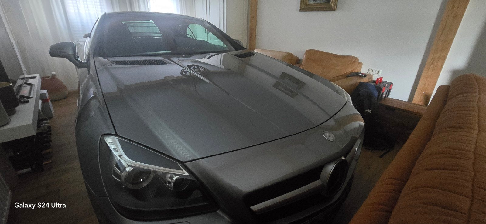 mercedes benz slk metallic grijs, Automaat, Achterwielaandrijving, Zwart, 4 cilinders