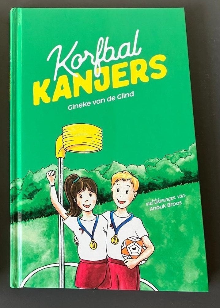 Boek "Korfbal kanjers", Ophalen, Gelezen, Gineke van de Glind, Fictie algemeen