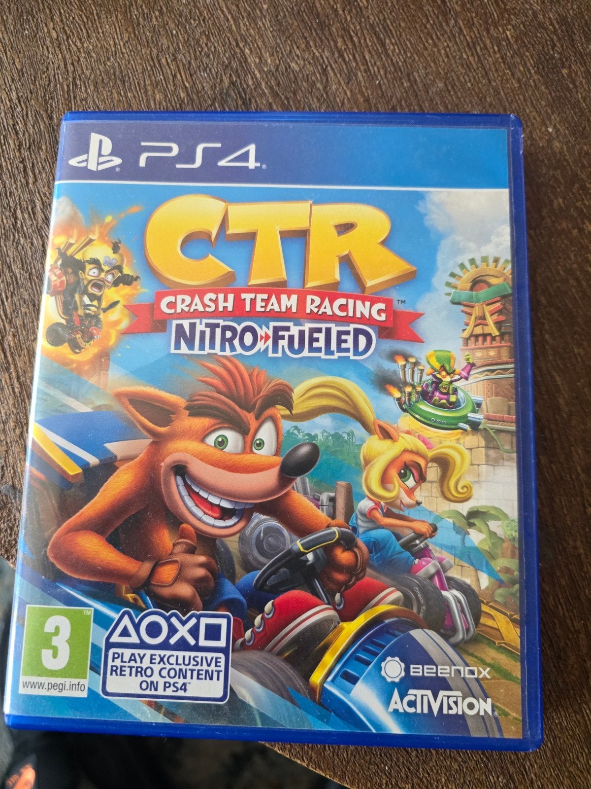 Crash Team Racing Nitro-Fueled PS4, Racen en Vliegen, Ophalen of Verzenden, Zo goed als nieuw, Eén computer