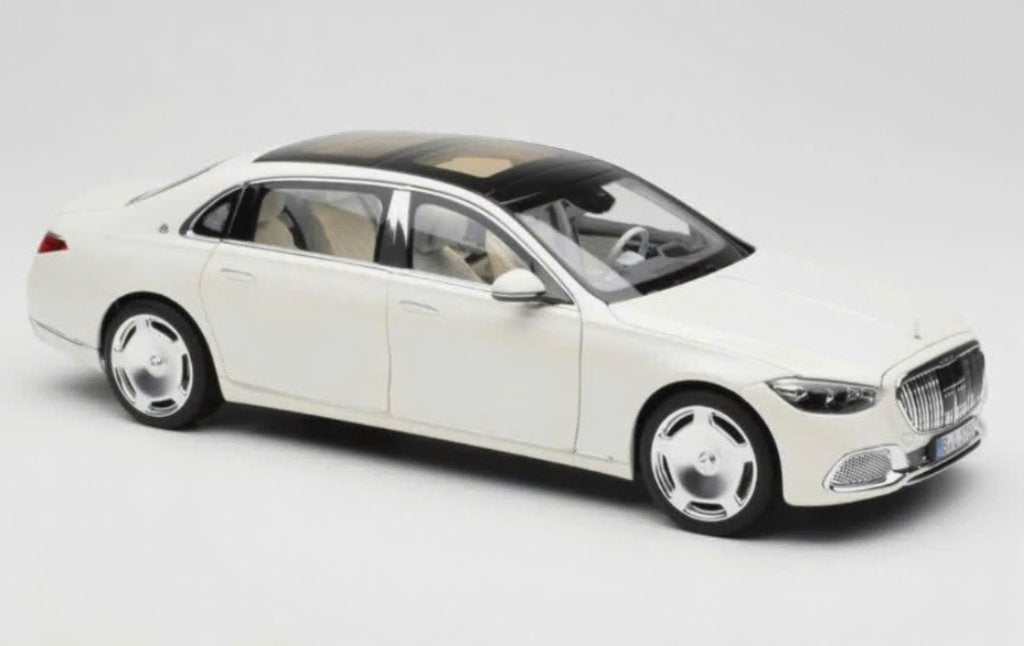 Mercedes Maybach S 680 4MATIC 2021 Wit 1/18 NOREV ref 183918, Verzenden, Nieuw, Auto, Norev