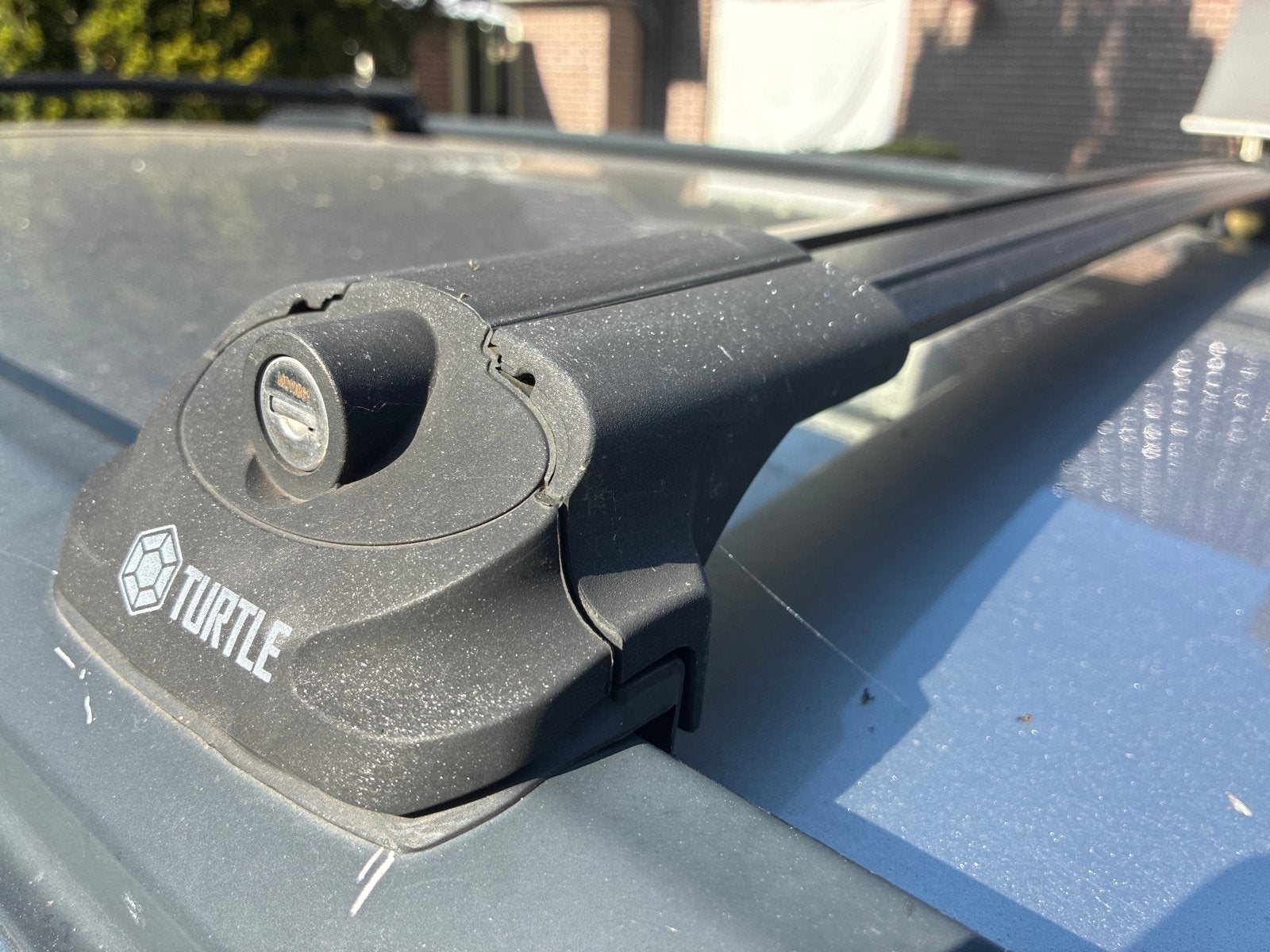 Turtle dakdragers met 2 sleutels, Auto diversen, Dakdragers, Gebruikt, Ophalen of Verzenden