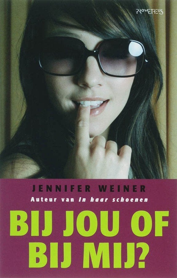 Bij jou of bij mij? van Jennifer Weiner, Boeken, Chicklit, Zo goed als nieuw, Ophalen of Verzenden