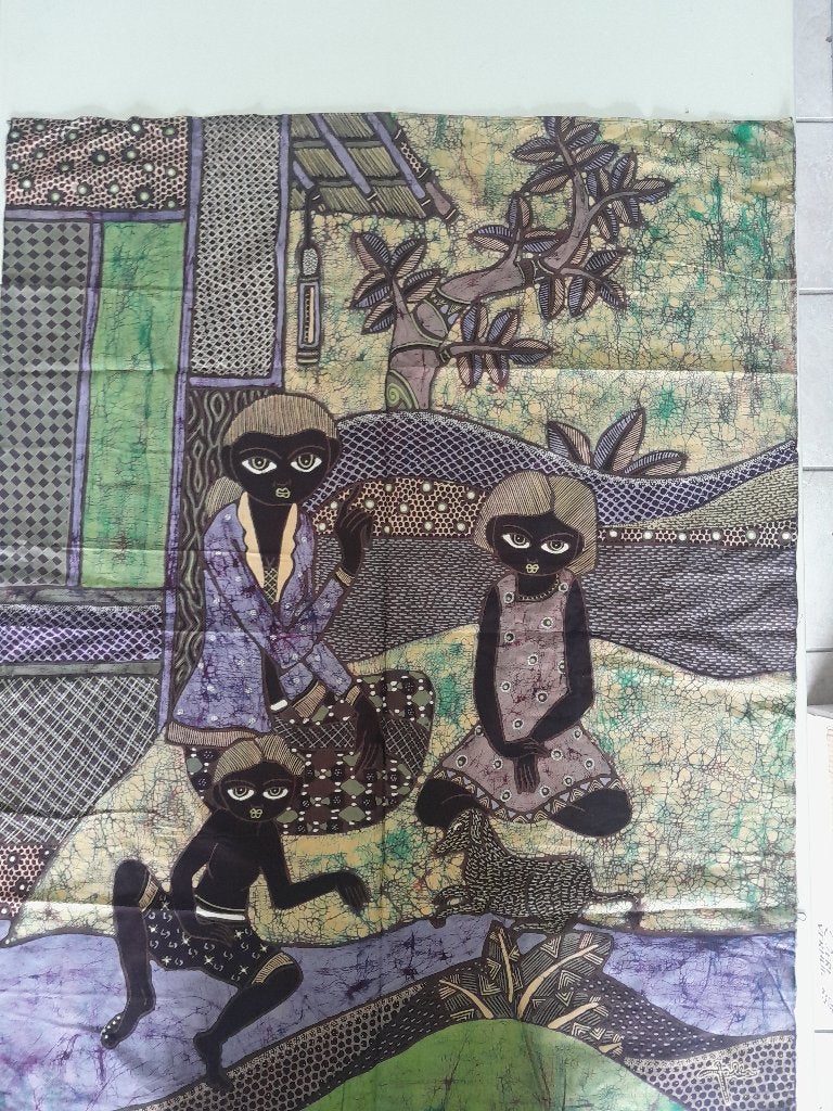 Batik Doek, 91 cm, Handgemaakt, Ophalen of Verzenden, Indonesië