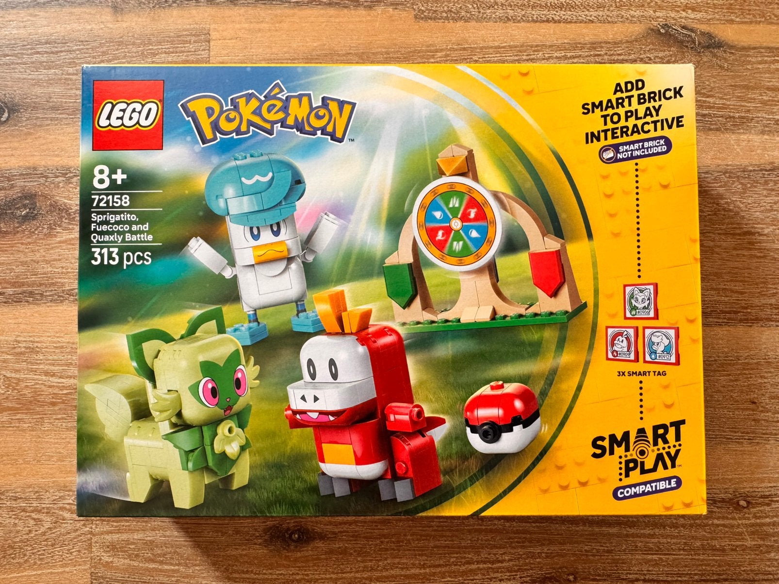 LEGO Pokémon 72158 SMART Play Sprigatito, Fuecoco & Quaxly, Overige thema's, Verzenden, Lego, Nieuw