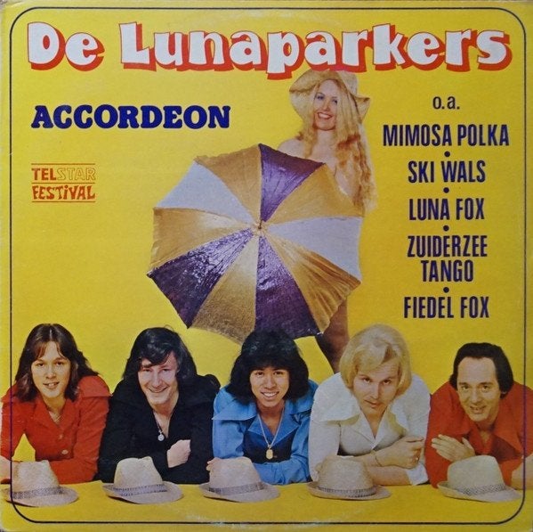 Piraten L.P. (1977) De Lunaparkers – Accordeon, LP, Gebruikt, Ophalen of Verzenden, 12 inch