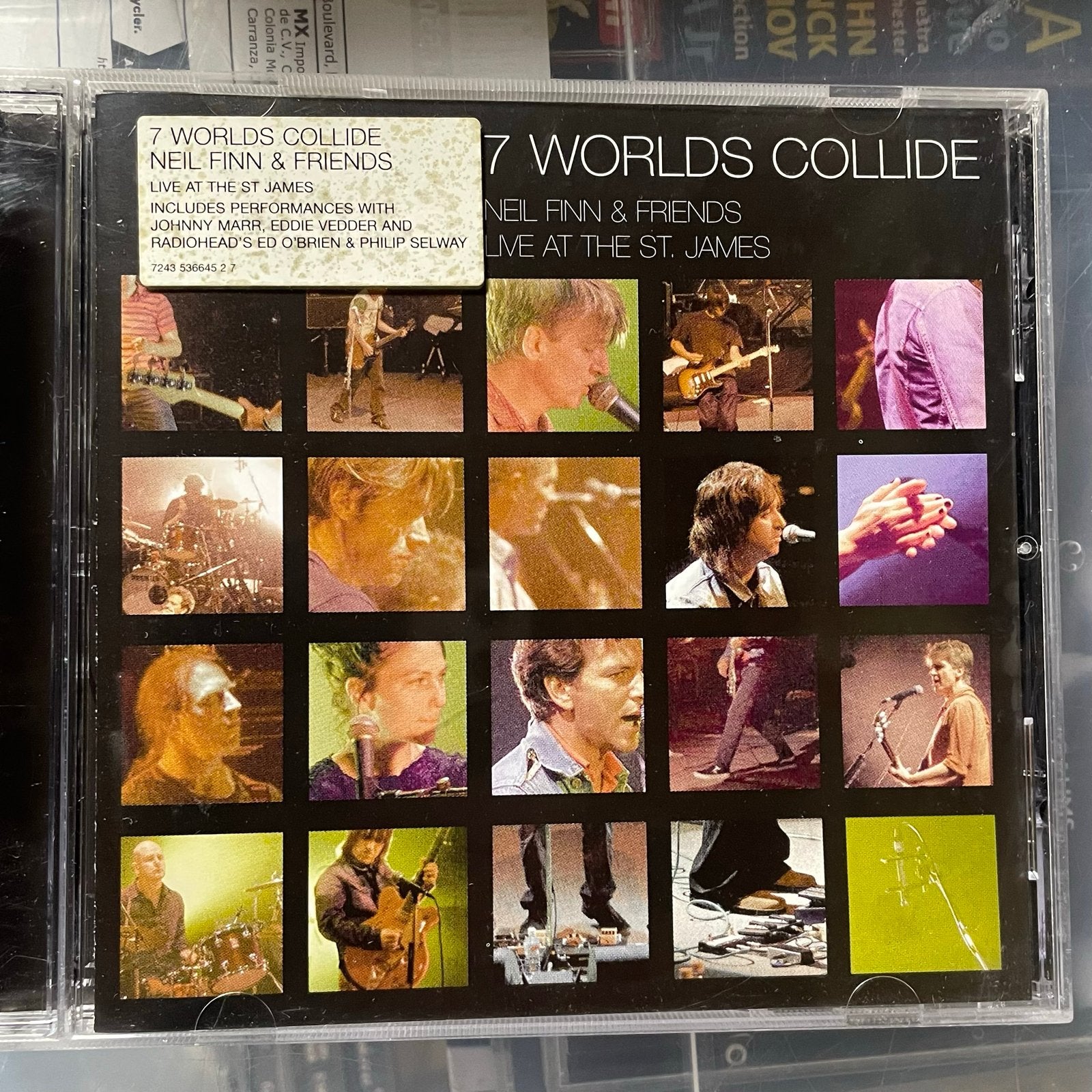 Neil Finn & Friends - 7 Worlds Collide Live at St. James CD, Rock, Gebruikt, Ophalen of Verzenden, Live-album