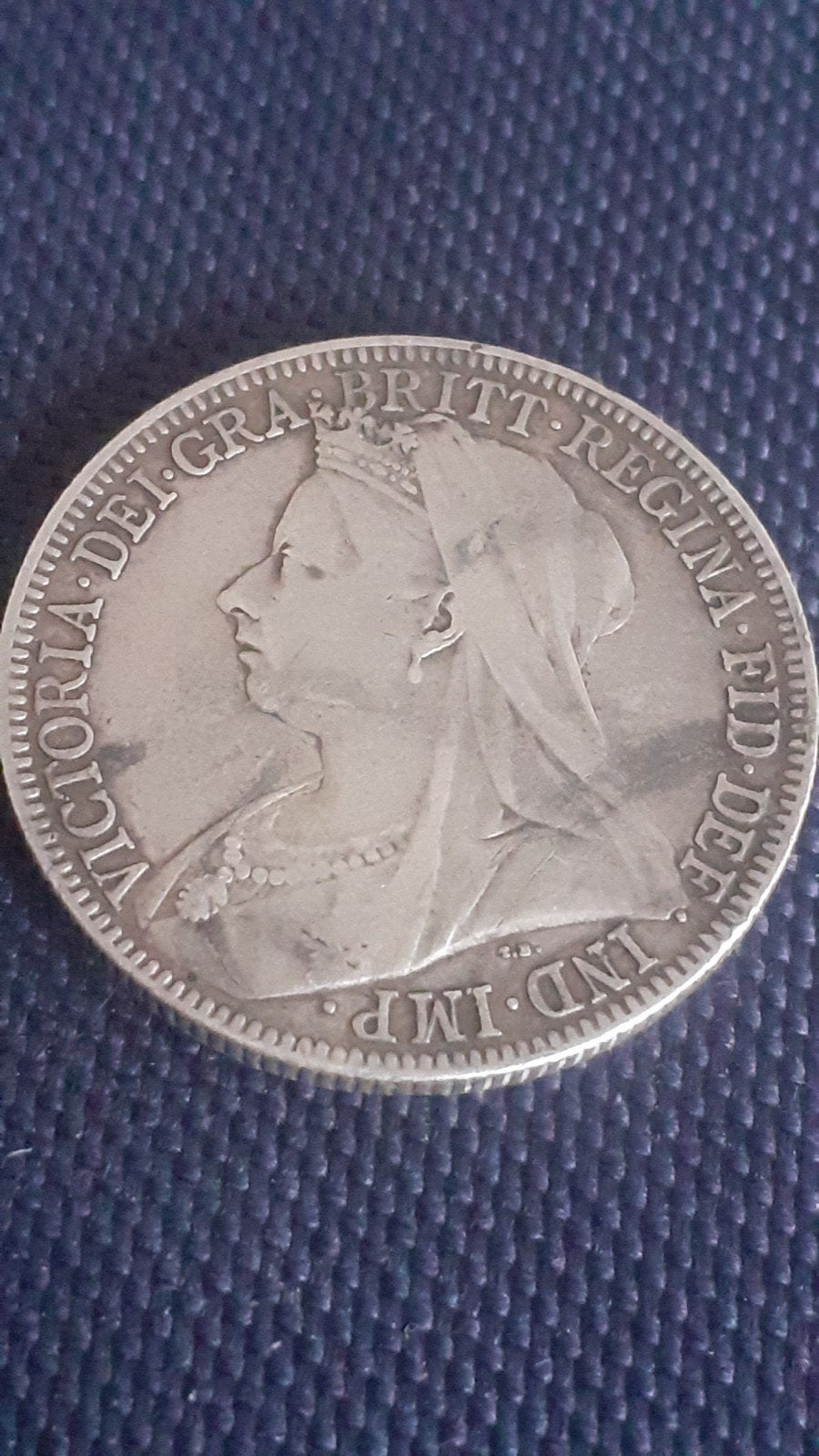 Zilveren Engelse munt 1899 - Victoria Florin, Verzenden