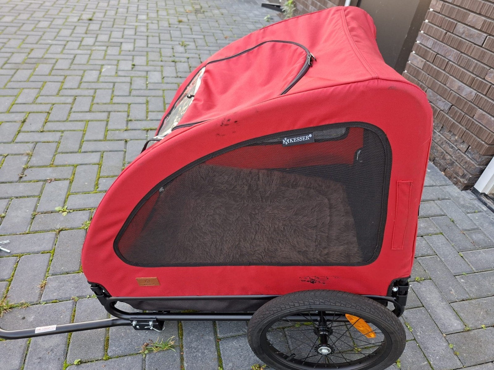 Kessel hondenfietskar - zgan, Ophalen, 20 tot 40 kg, Zo goed als nieuw, Hondenkar
