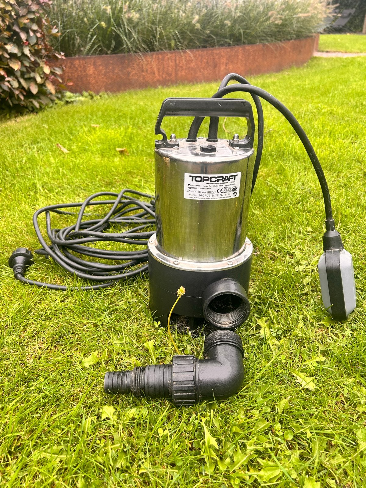 Topcraft Dompelpomp 650W - Krachtige Waterafvoer, Ophalen
