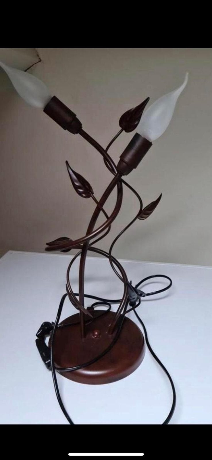 Lampen set bruin landelijk, Bruin, Ophalen of Verzenden, Gebruikt, Landelijk