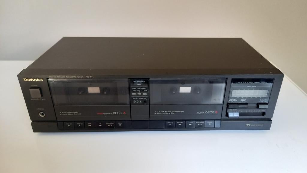 Technics RS-T11 dubbel cassettedeck, Ophalen of Verzenden, Overige merken, High speed dubbing