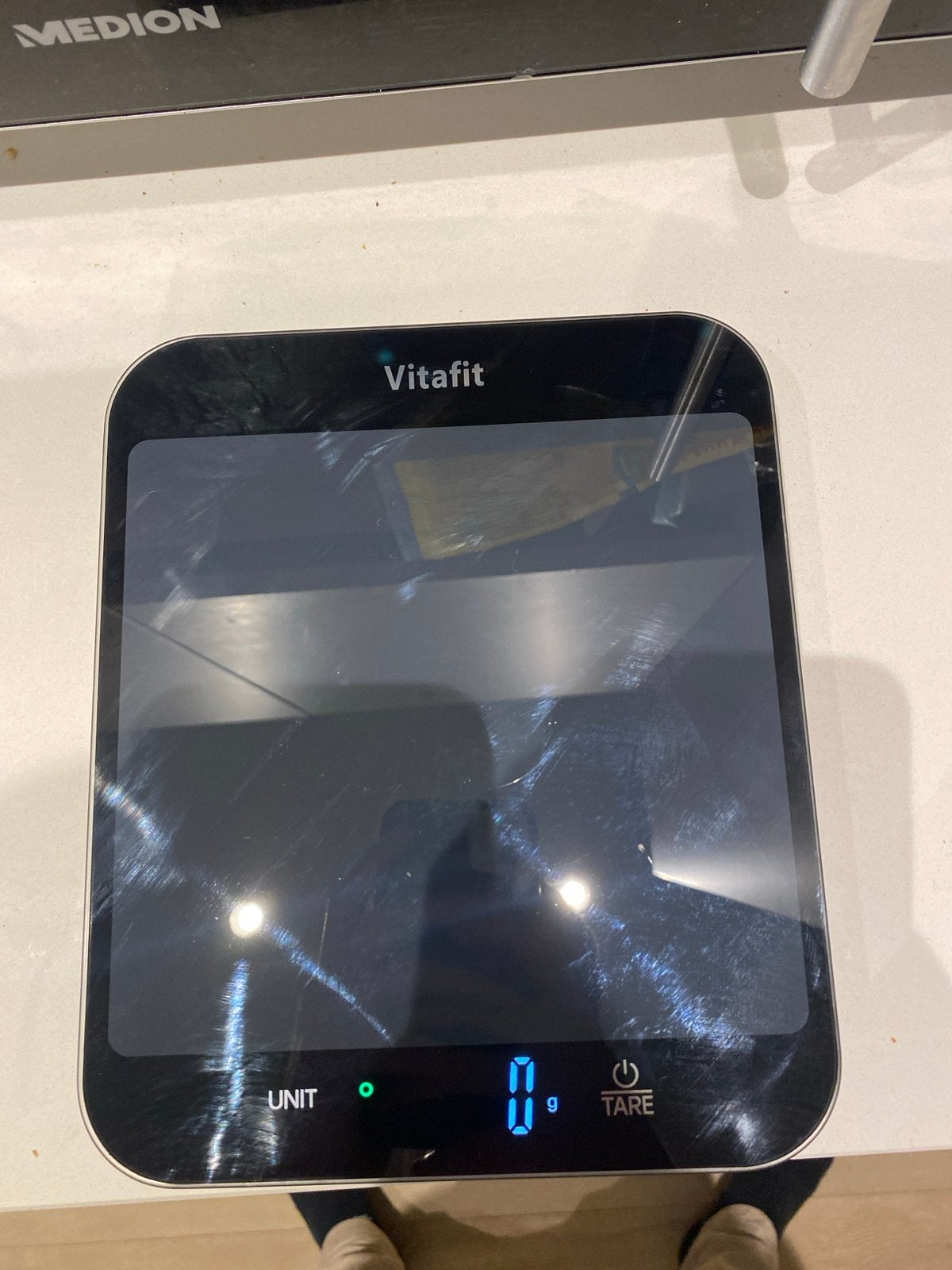 Vitafit Digitale Keukenweegschaal - Nauwkeurig en Stijlvol, Ophalen, Minder dan 10 kg, Keukenweegschaal, Fijner dan 1 gram