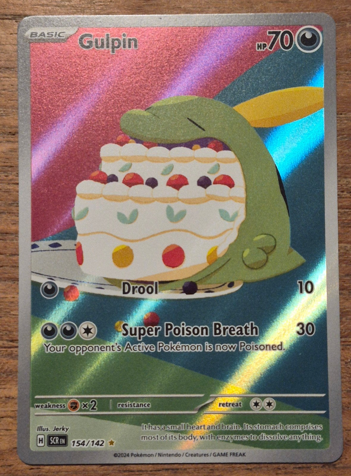 Gulpin 154/142 – Stellar Crown (2024), Verzenden, Zo goed als nieuw, Losse kaart
