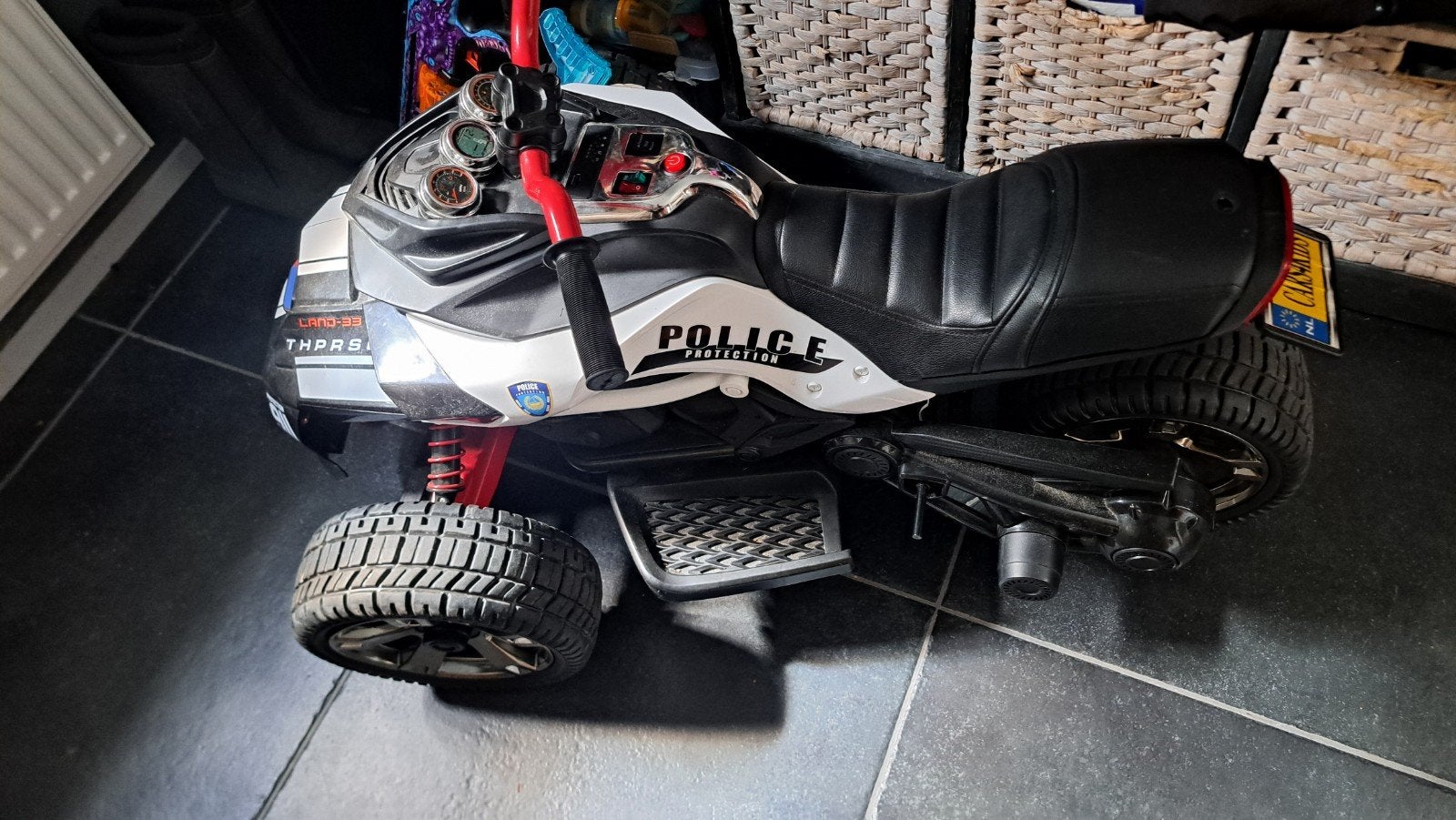 Elektrische politie motor voor kinderen, Ophalen of Verzenden, Gebruikt