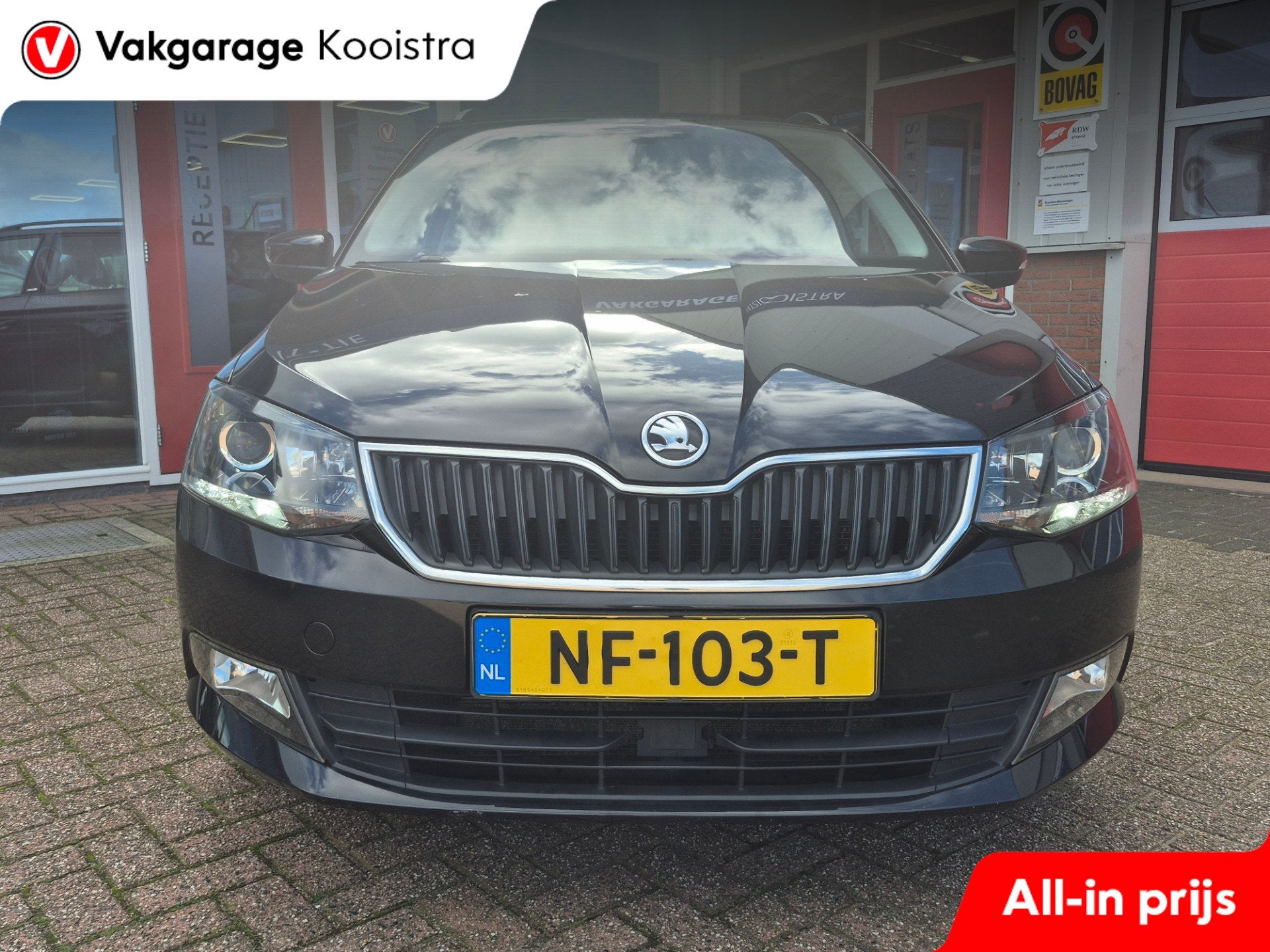 Skoda Fabia Combi 1.2 TSI JOY|Trekhaak|Cruise|Clima, Auto's, 12 maanden, 4 cilinders, Alcantara, Zwart