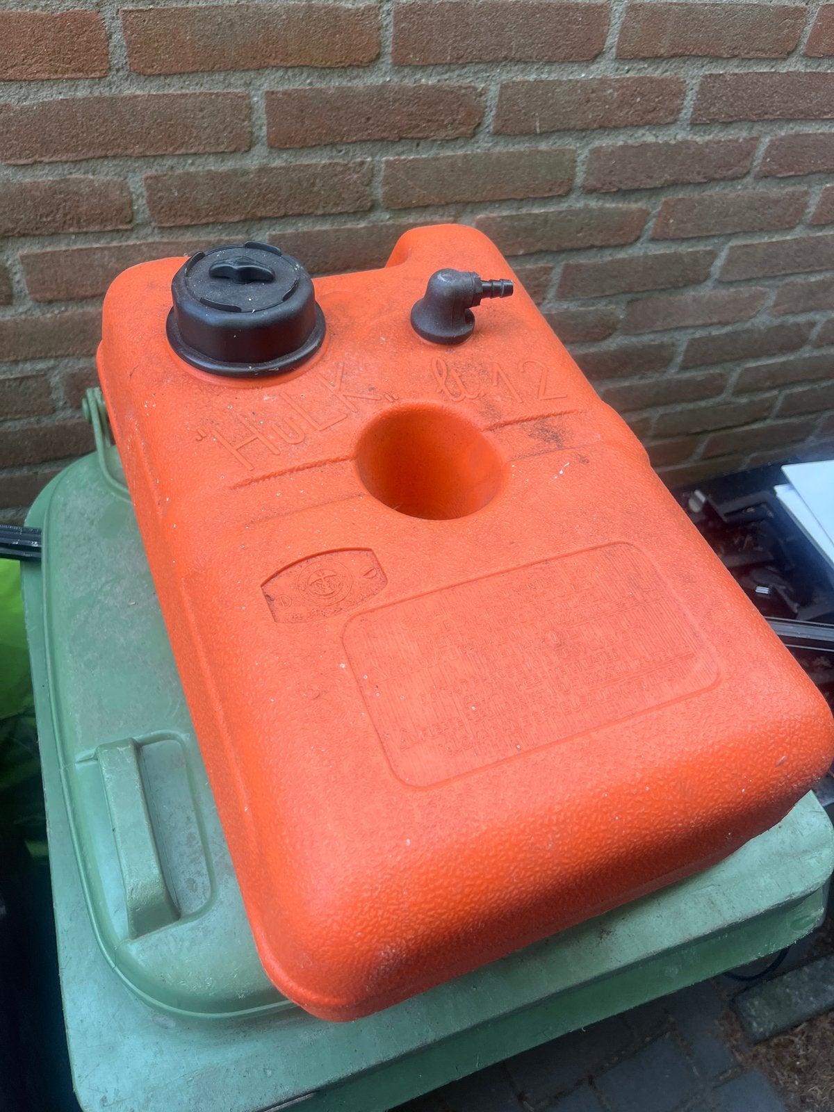 Hulk 12L buitenboordmotor brandstoftank, Watersport en Boten, Ophalen, Gebruikt, Motor en Techniek