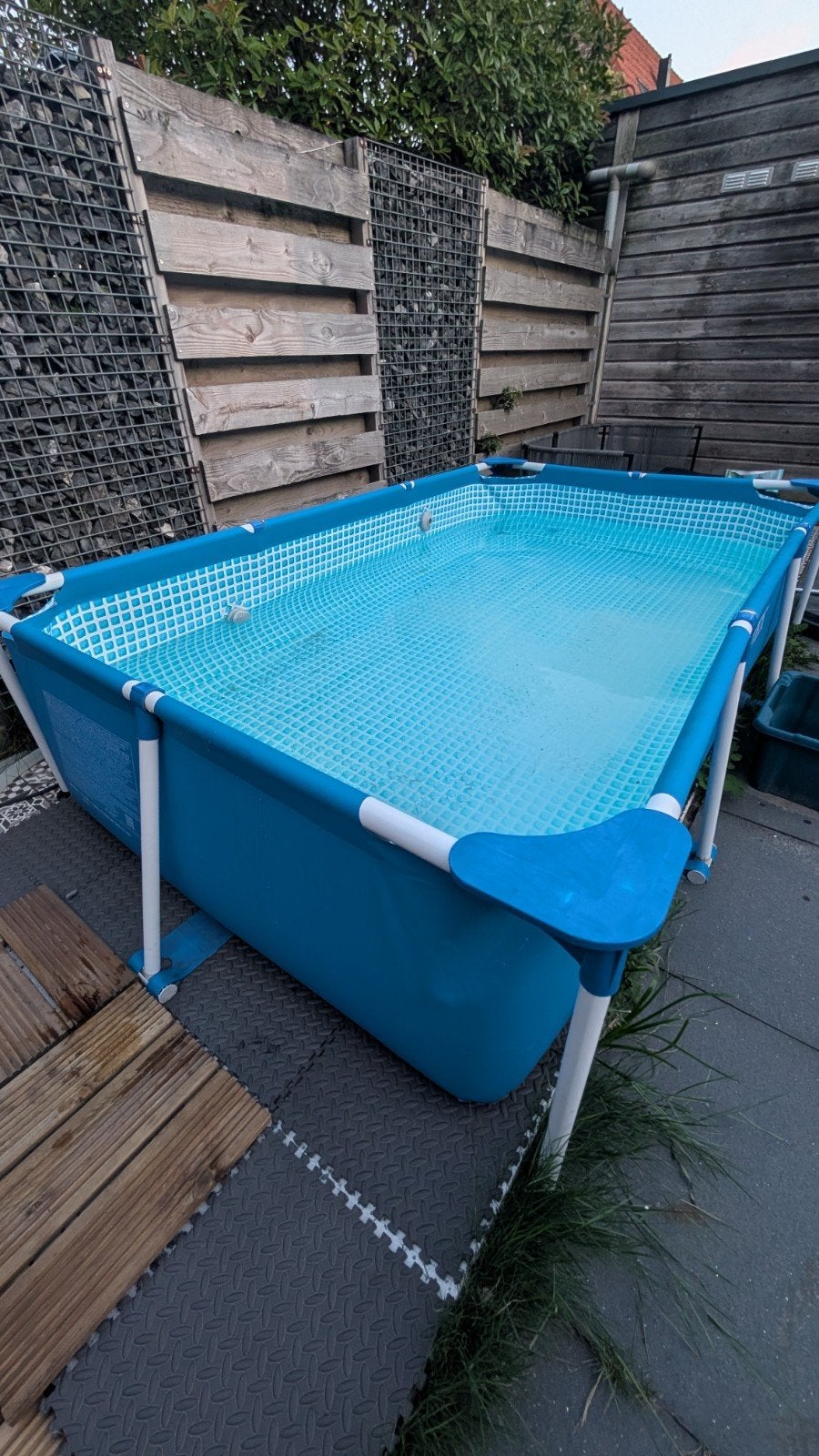 Zwembad Intex met zandfilter, warmtepomp en accessoires, Ophalen, Gebruikt, Verwarming