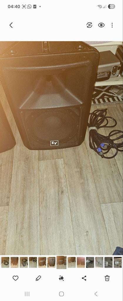 Electrovoice sk 100+, Gebruikt, 120 watt of meer, Front, Rear of Stereo speakers, Ophalen