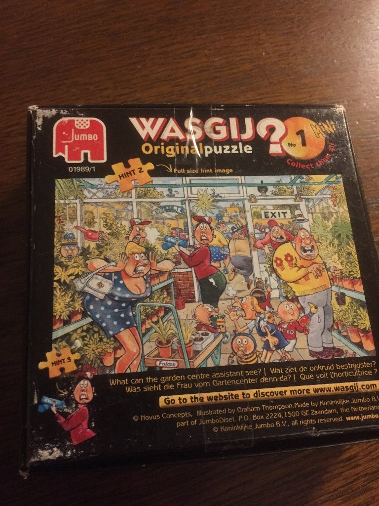 WAS GIJ  ?, Ophalen of Verzenden, Minder dan 500 stukjes, Zo goed als nieuw, Legpuzzel