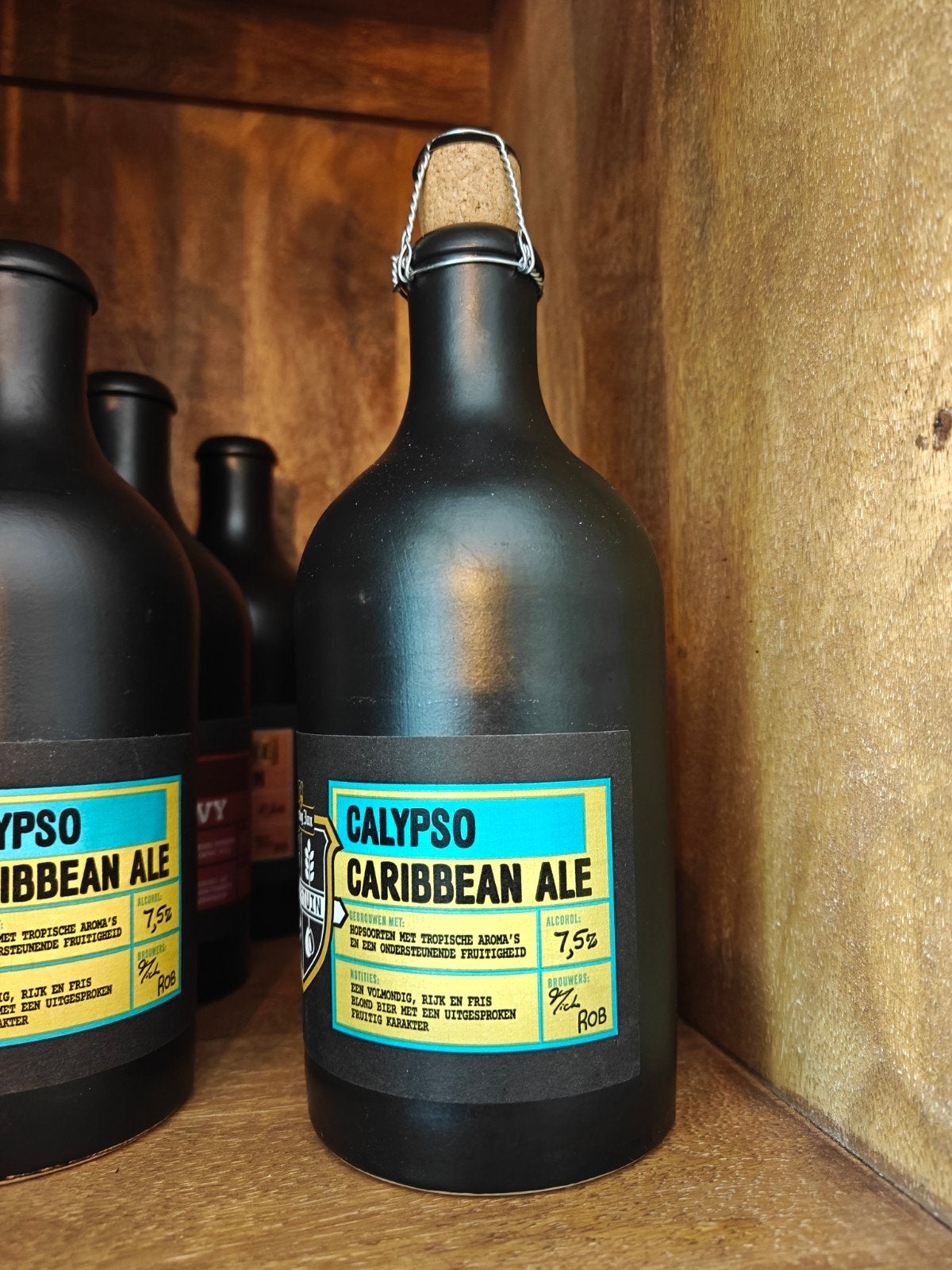 2 flessen Hertog Jan Proeftuin Calypso Caribbean Ale 7.5%, Verzamelen, Biermerken, Ophalen of Verzenden, Nieuw, Overige typen