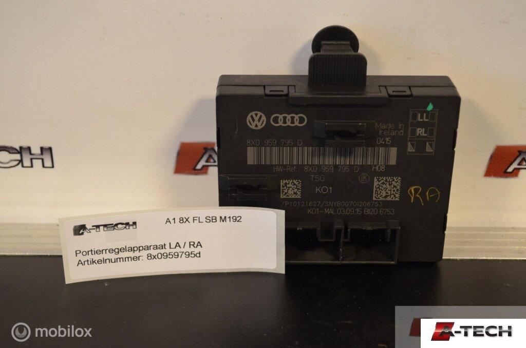 Portier Regelapparaat LA RA Audi A1 12-18 8x0959795d, Auto-onderdelen, Audi, Gebruikt, Deur, Achter