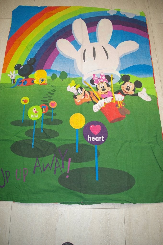 Disney dekbedhoezen met sloop., Ophalen of Verzenden, Overige kleuren, Jongetje of Meisje, Dekbedovertrek
