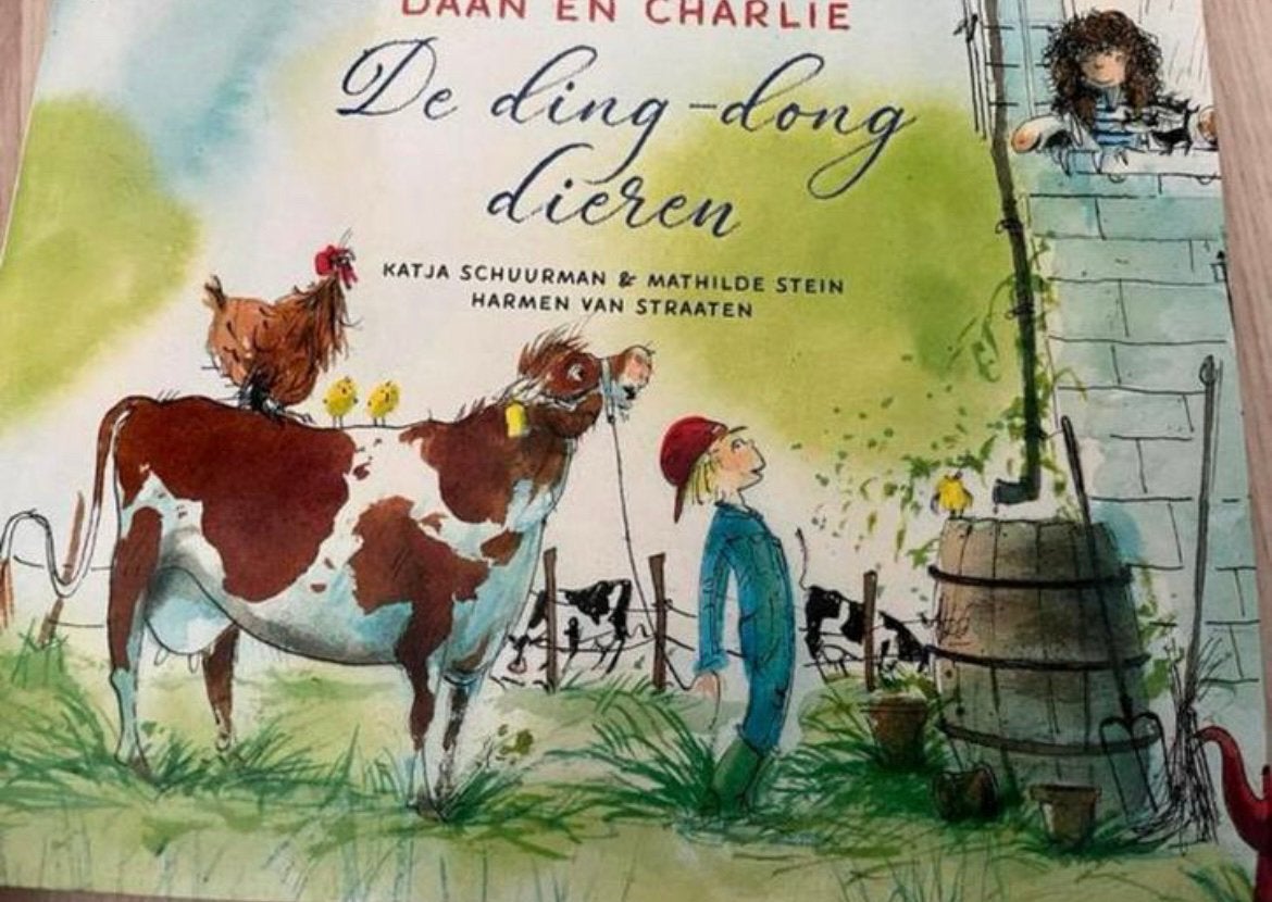 DAAN EN CHARLIE DE DING-DONG DIEREN - Katja Schuurman, Ophalen of Verzenden, Gelezen