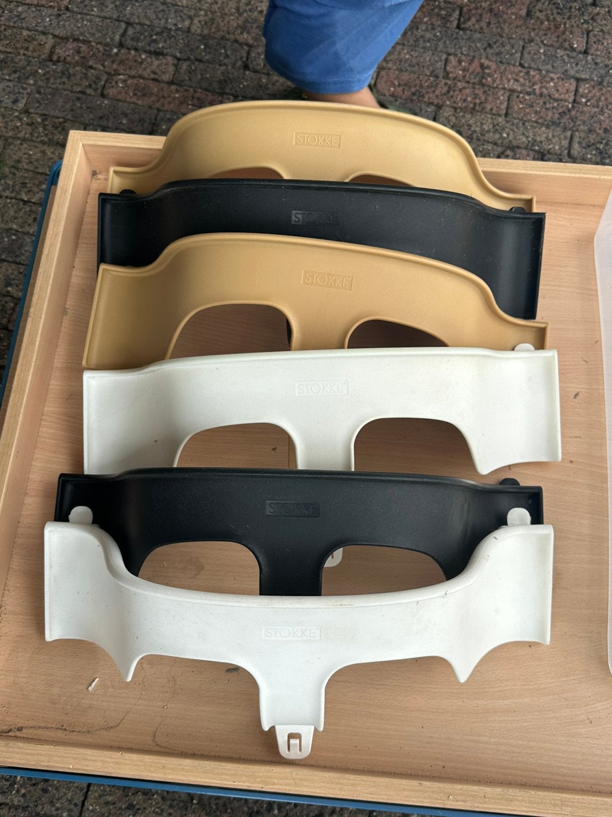Stokke Tripp Trapp beugels, Kinderen en Baby's, Kinderstoelen, Ophalen of Verzenden, Gebruikt, Meegroeistoel