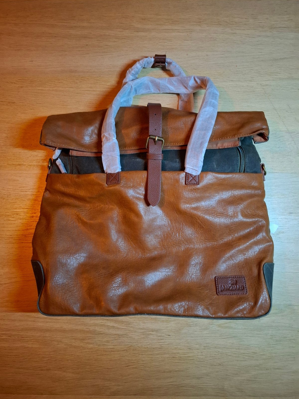 Vanguard Leren Rugzak/Schoudertas, Sieraden, Tassen en Uiterlijk, Tassen | Rugtassen, Ophalen of Verzenden, Nieuw, 25 tot 40 cm