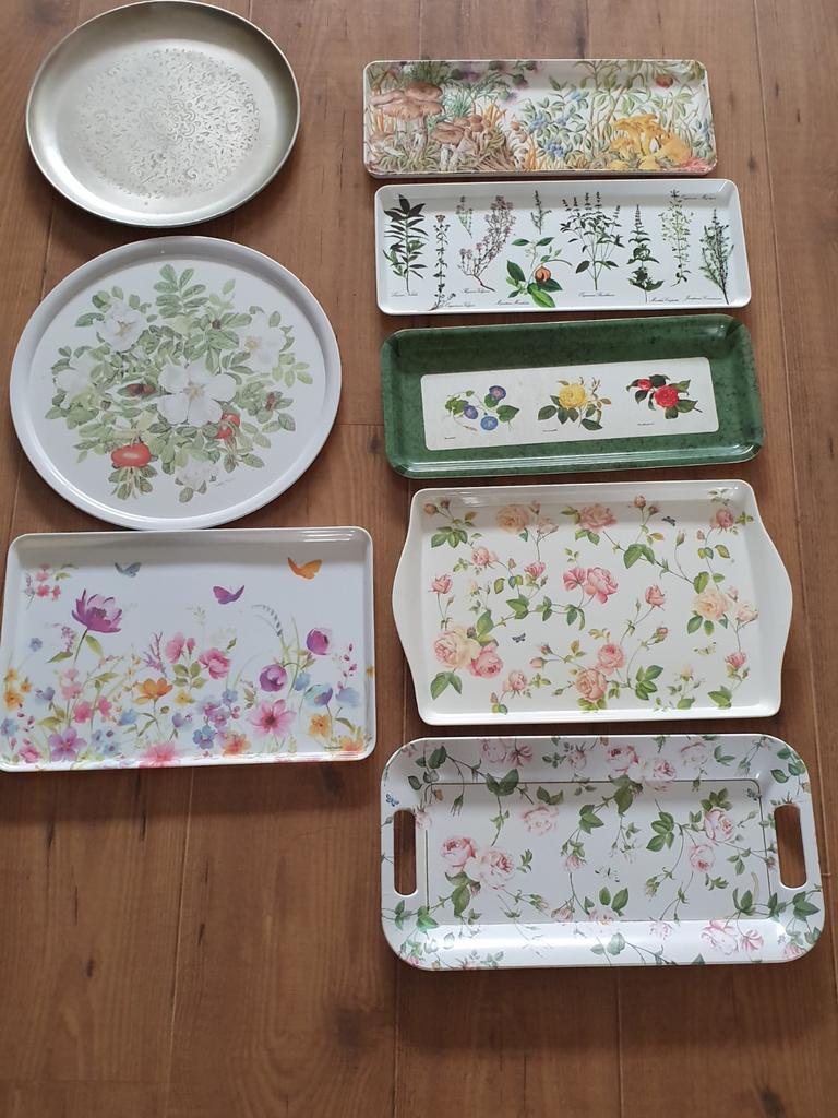 Diverse kwaliteit dienbladen. Nieuw., Ophalen of Verzenden, Nieuw, Glas of Kopje