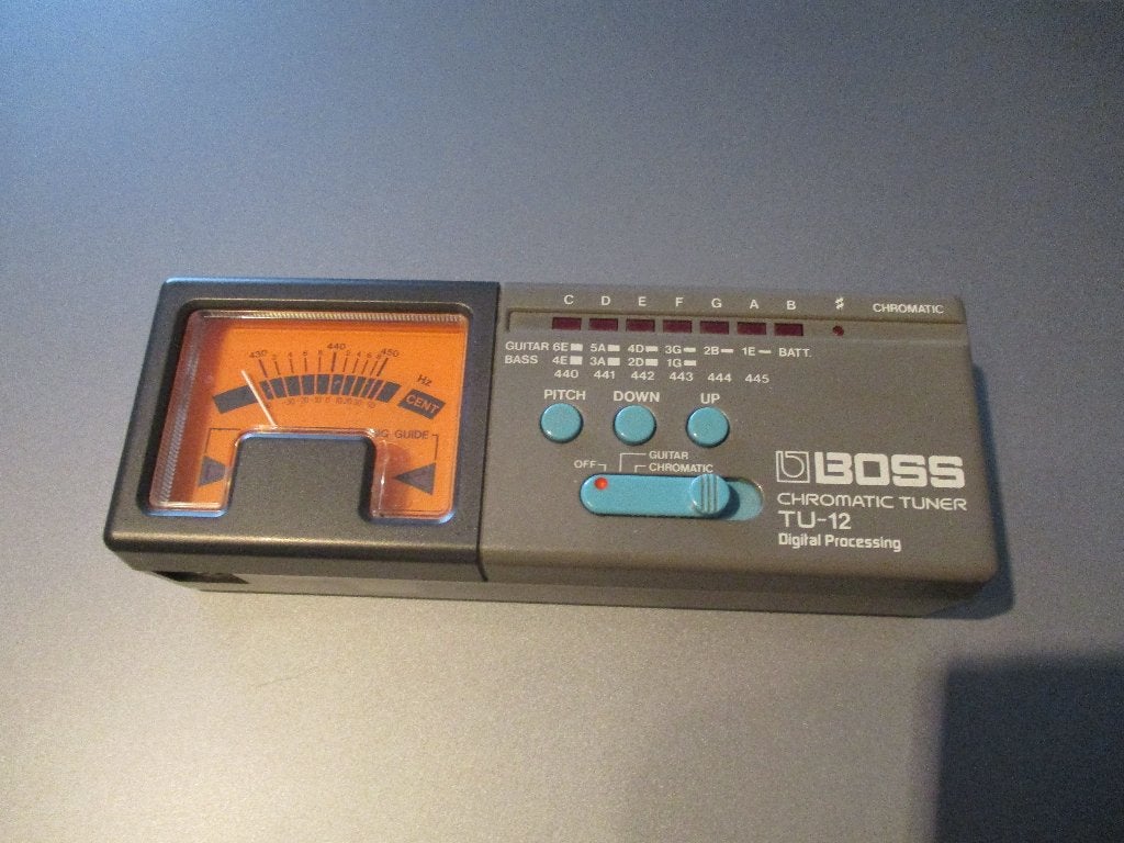 Boss TU 12 stemapparaat, Ophalen of Verzenden, Zo goed als nieuw, Audio