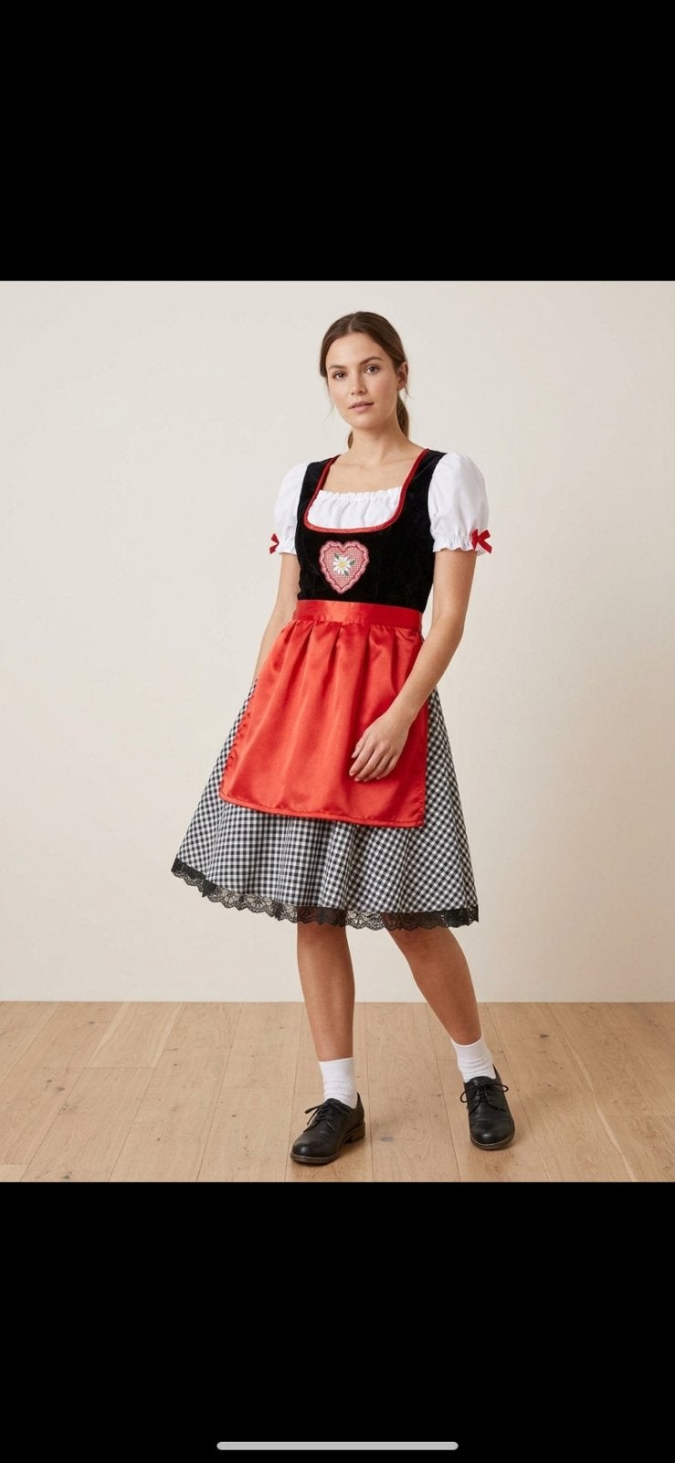 Dirndl jurk voor dames  - Oktoberfest thema maat L, Ophalen of Verzenden, Zo goed als nieuw