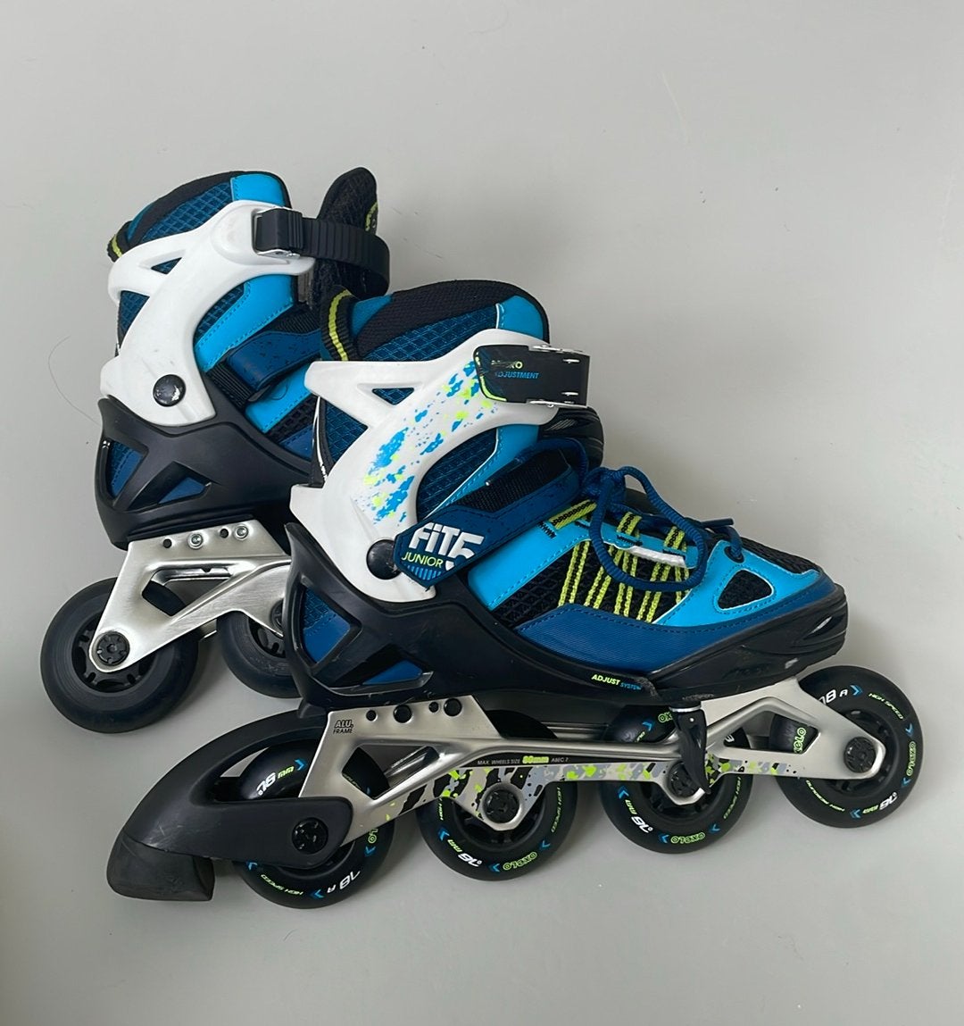 Oxelo Fit5 Junior Inline Skates verstelbaar maat 35-38, Sport en Fitness, Skeelers, Overige merken, Verstelbaar, Kinderen, Ophalen of Verzenden
