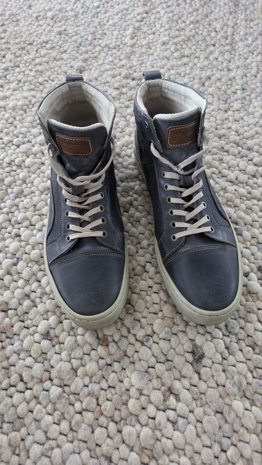 Australian Footwear sneakers/schoenen maat 46, Blauw, Ophalen of Verzenden, Gedragen, Sneakers of Gympen