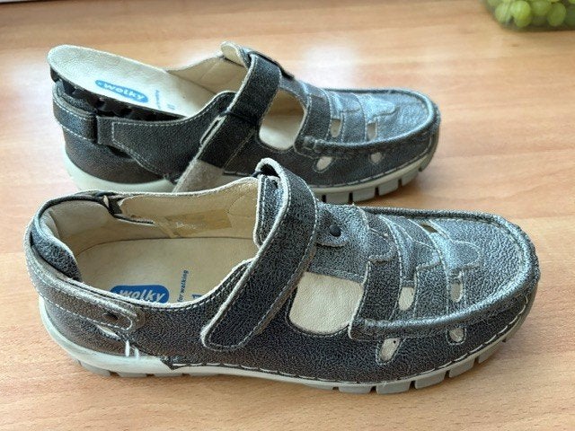 Wolky maat 41, Wolky, Overige kleuren, Zo goed als nieuw, Sandalen of Muiltjes
