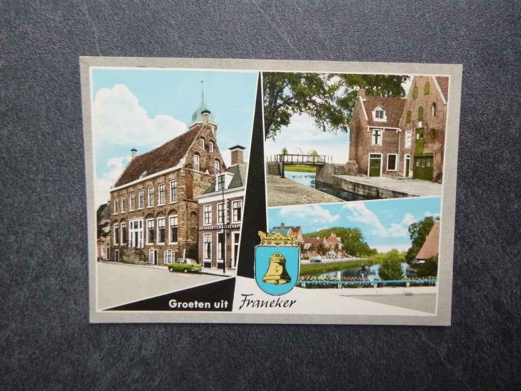 Franeker, groeten uit Achlum Assur. mts, Verzenden, 1980 tot heden, Ongelopen, Friesland