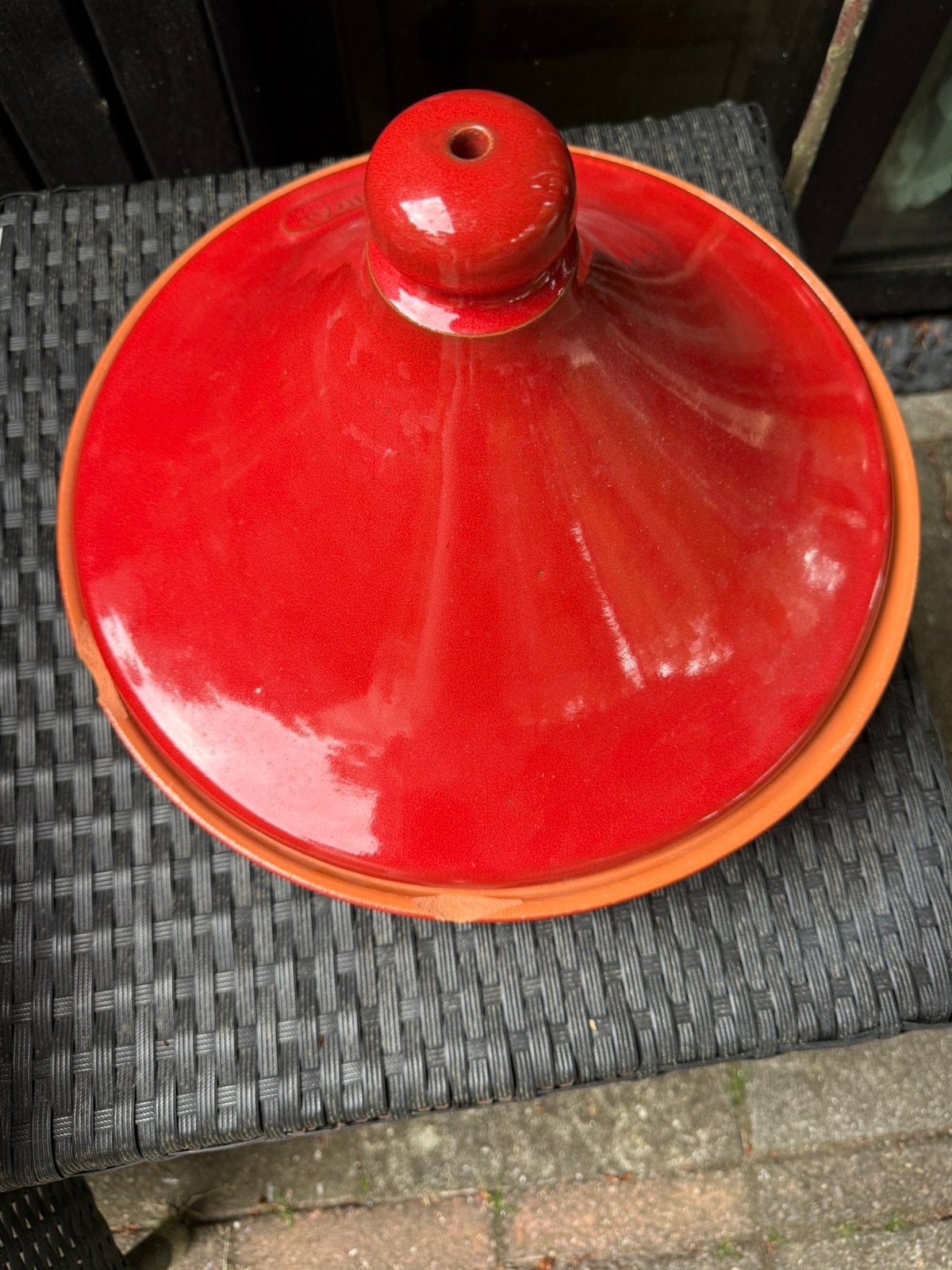 Tajine 35 cm, Ophalen of Verzenden, Zo goed als nieuw, Overige materialen, Overige typen
