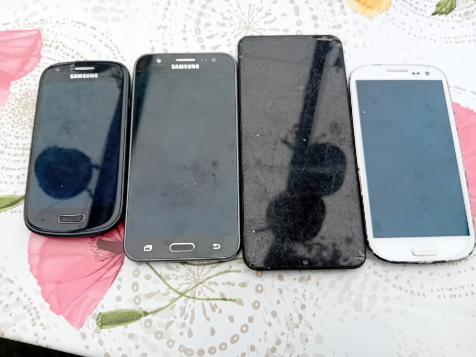 Partij Samsung telefoons - werking onbekend, Ophalen of Verzenden, Niet werkend, Zonder abonnement, Zonder simlock
