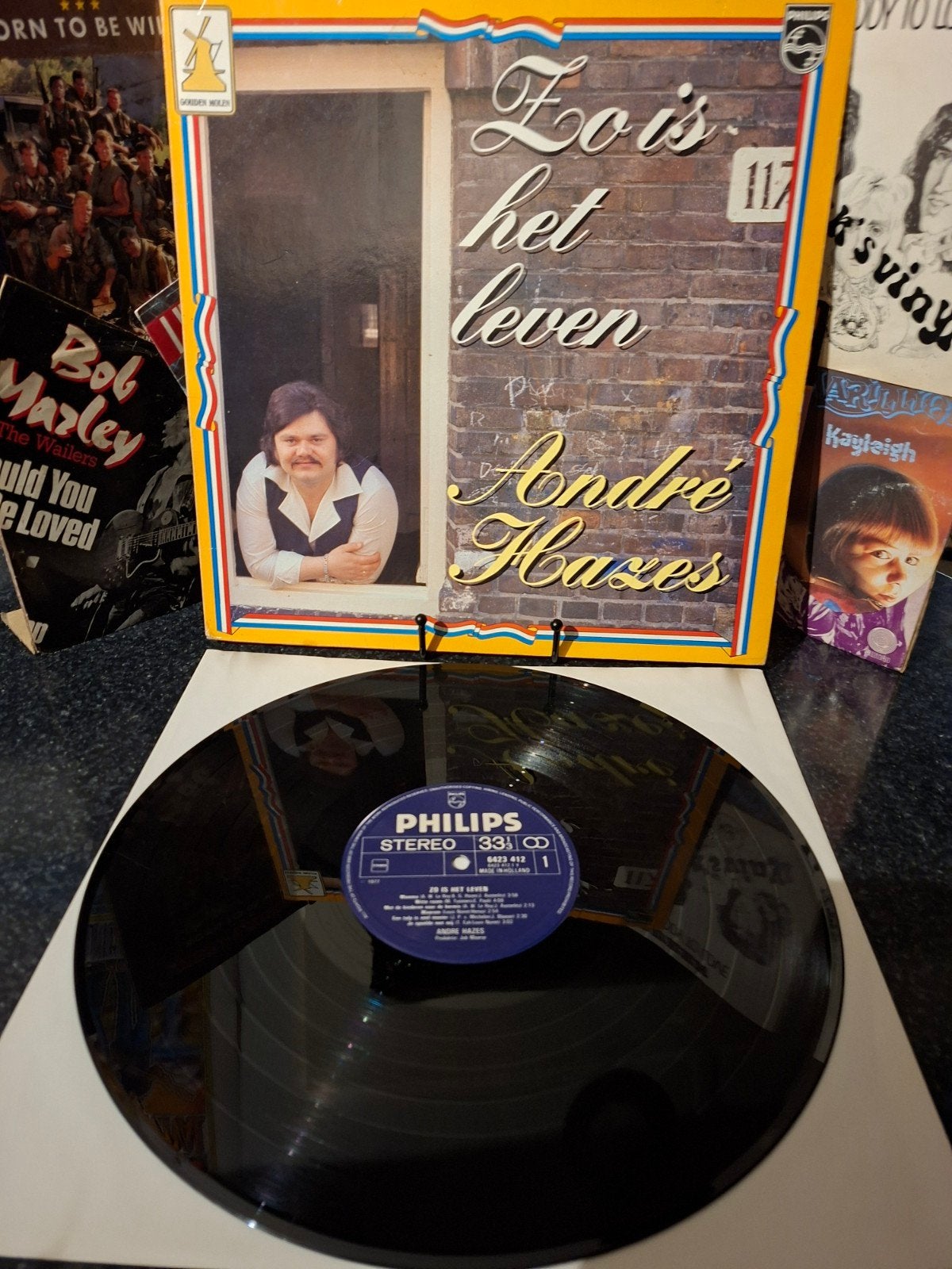 André Hazes - Zo is het leven LP (1977), Cd's en Dvd's, Vinyl | Nederlandstalig, LP, Gebruikt, Overige formaten, Ophalen of Verzenden