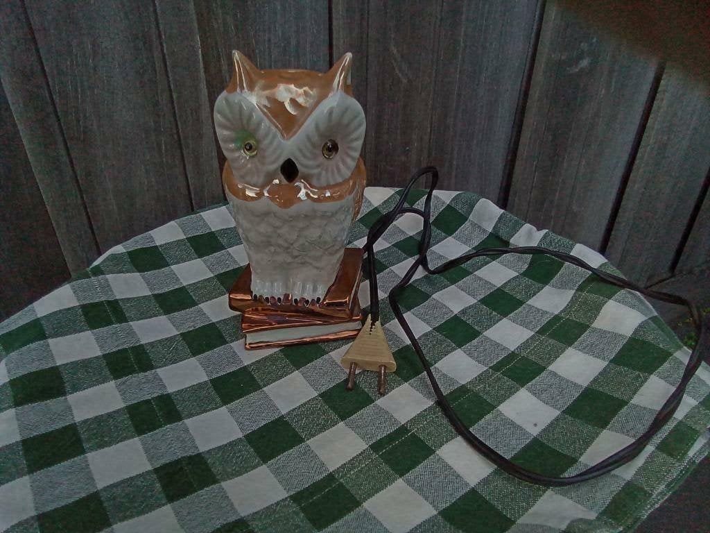1 uil uilen parfumlamp ongeveer 18 cm, Ophalen