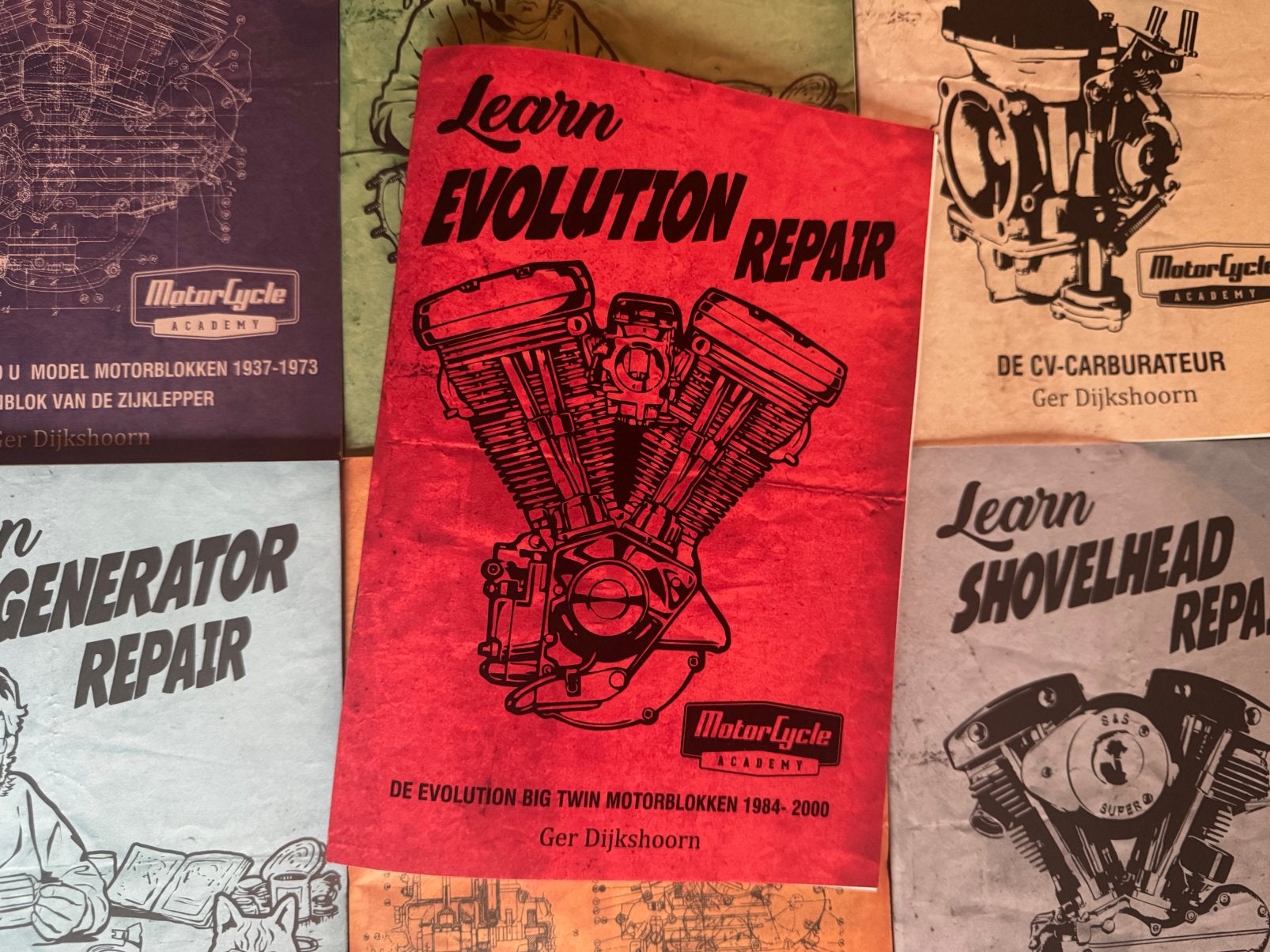 Learn Evolution repair, Ophalen of Verzenden, Harley-Davidson of Buell