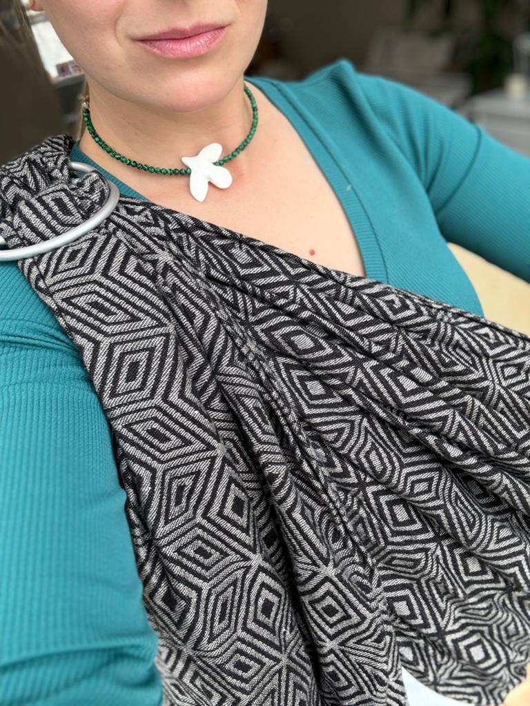 Little Frog ringsling draagdoek – zo goed als nieuw, Kinderen en Baby's, Babydragers en Draagdoeken, Zo goed als nieuw, Draagdoek