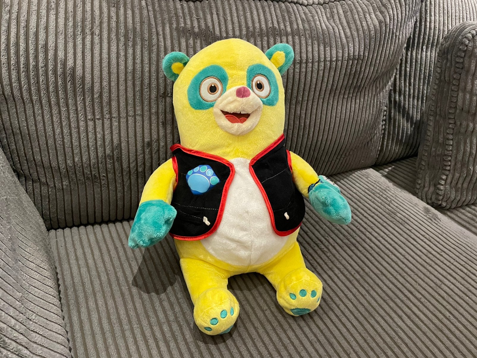 Disney store knuffel special agent Oso Panda bear beer 40 cm, Ophalen of Verzenden, Zo goed als nieuw, Beer