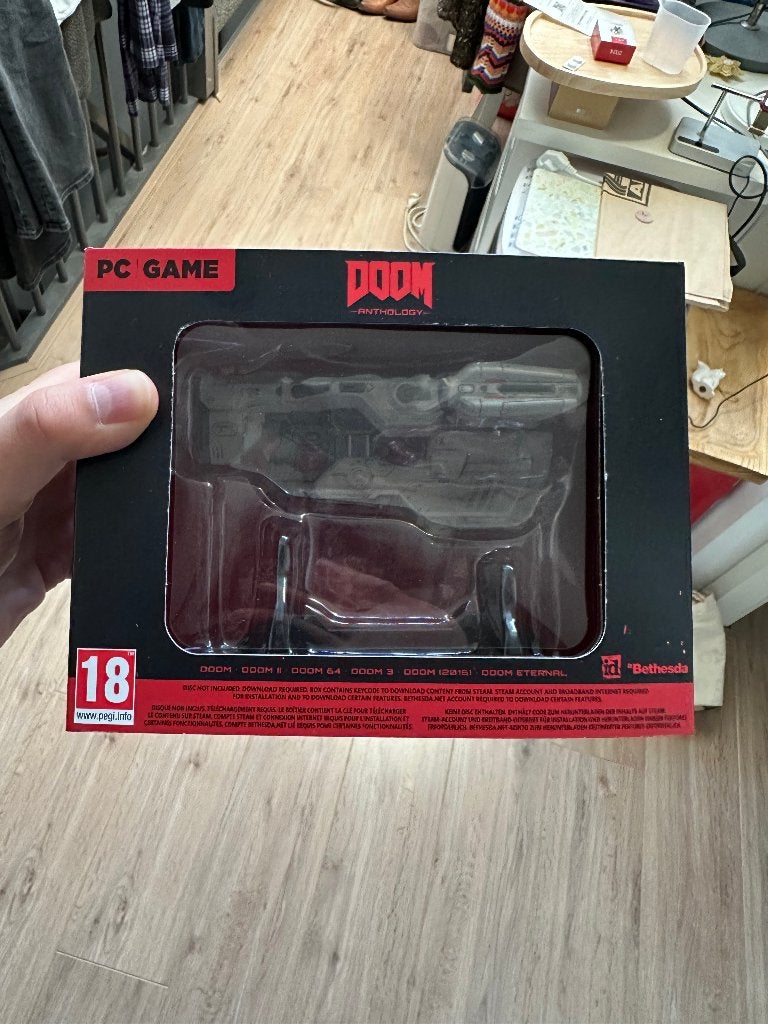 Doom Anthology BFG Collectors Edition PC (Nieuw), Spelcomputers en Games, Vanaf 18 jaar, Shooter, 1 speler, Ophalen of Verzenden
