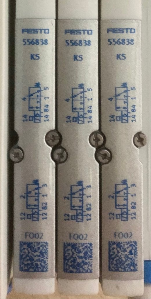 FESTO - VMPA Ventieleiland - 3x Magneetventiel, Ophalen of Verzenden, Zo goed als nieuw